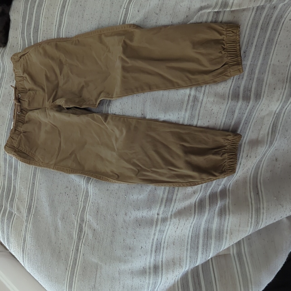 Tan never worn joggers